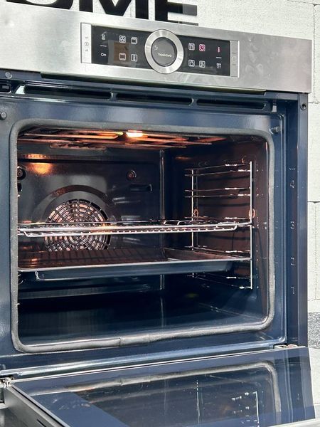 Електрична духова шафа Bosch HBG672BS1 4D гаряче повітря! Укр меню D0075 фото