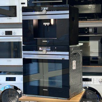 Топ комплект Siemens! Духова та парова шафа HR676GIS1S та кавомашина CT636Les1 DK0008 фото