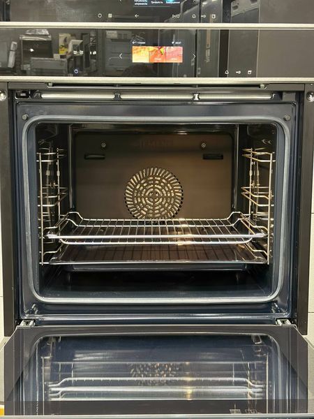 Комплект Siemens 3в1 Studio line  Духовка / пароварка HS936GCB1S Та мікрохвильова піч BF922L1B1 DK0031 фото