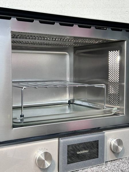 2024! Мікрохвильова піч вбудована Gaggenau BMP224110 / сіра / сенсорна MK0002 фото