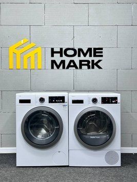 Комплект BOSCH 8 Serie пральна WAXH2KOLSN та сушильна WTX8HKL9SN PK0008 фото