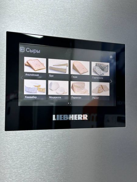 Холодильник з екраном! liebherr CBNPes4858 2-метри з BioFresh H0037 фото