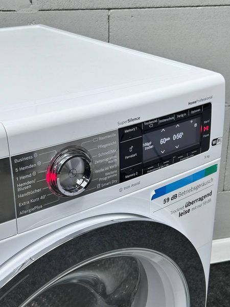 Топ! Сушильна машина Bosch Home Profesional WTX87E90/01 / 9кг пар WiFi S0028 фото