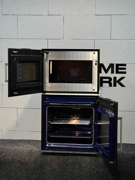 Стильный комплект Gaggenau духовой шкаф + духовка-микроволновка DK0006 фото