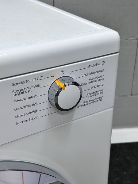 ТОП! 9кг! Пральна машина Mi. WEI 865 WPS з PowerWash та TwinDos P0035 фото