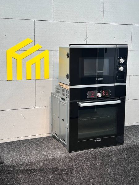 Комплект духовой шкаф BOSCH HBG761660s и микроволновая печь BEL520MS0 DK0010 фото
