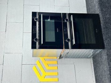 Комплект Sienens StudioLine духова шафа HB478GCB0S та мікрохвильовка CM485AGB0B DK0011 фото