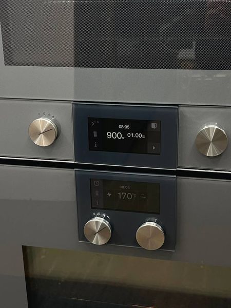 Комплект Gaggenau: духовой шкаф BOP221112 и встраиваемая микроволновая печь BMP224110 DK0026 фото