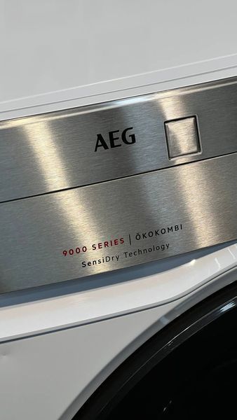 Стирально-сушильная машина AEG AEG L9WEH166A 10кг, тепловой насос! P0025 фото